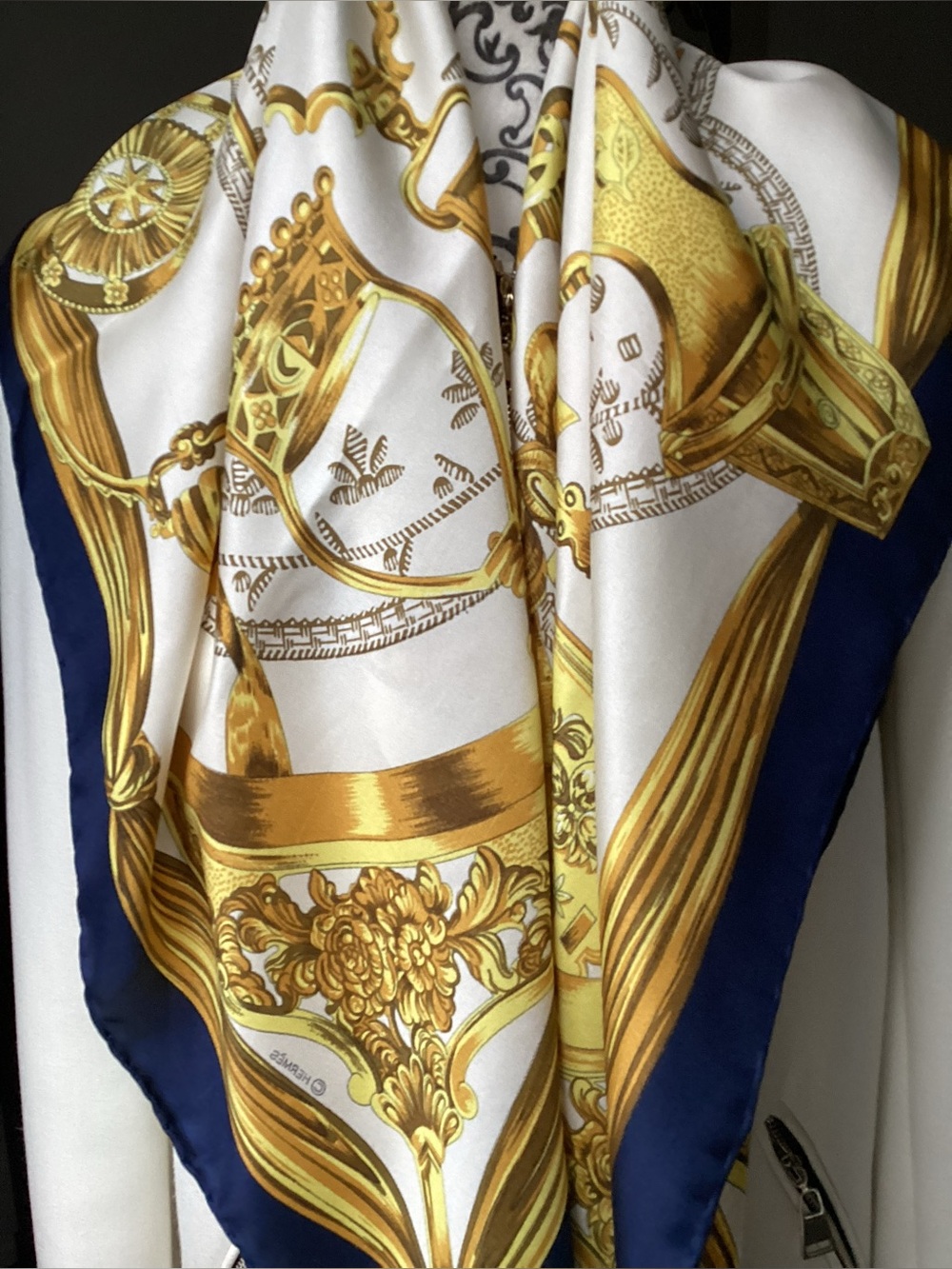 Hermes’ Silk scarf